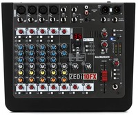 4 MIC/LINE 2 WITH ACTIVE D.I., 2 STEREO INPUTS4 CHANNEL 24/96KHZ USB INTERFACE, 3-BAND EQ,